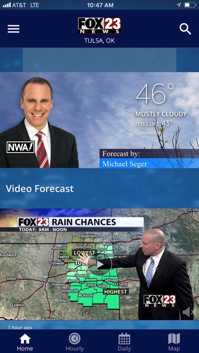 FOX23 Weather Screenshot