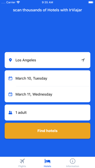 IrViajar iPhone screenshot 4 - Travel app