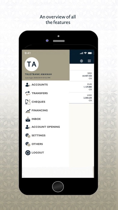 TrustbankAmanah Mobile Banking Screenshot