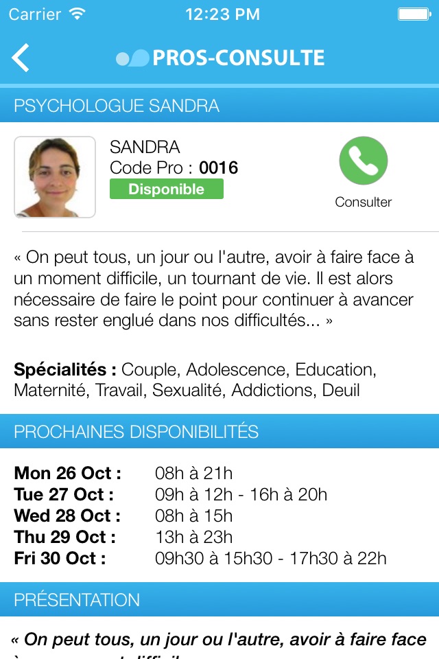 Pros-Consulte screenshot 2