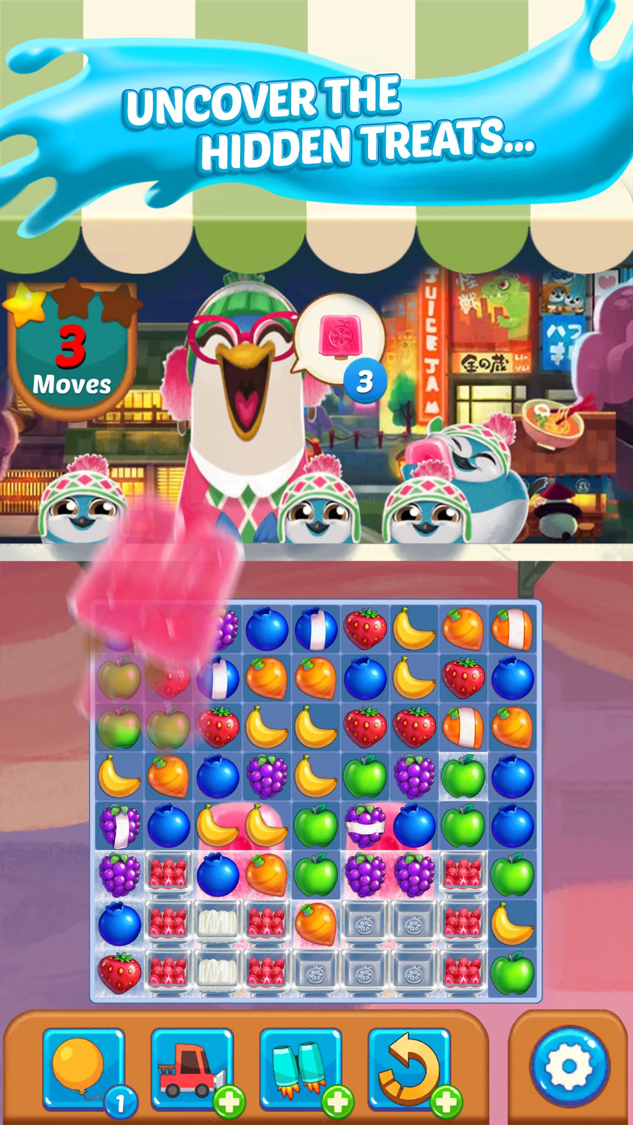 Screenshot 4 of Juice Jam! Match 3 Puzzle Game