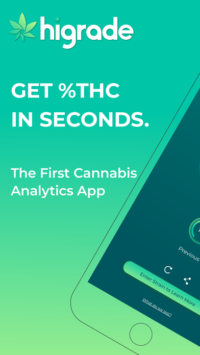 Screenshot #1 pour HiGrade: Cannabis Testing