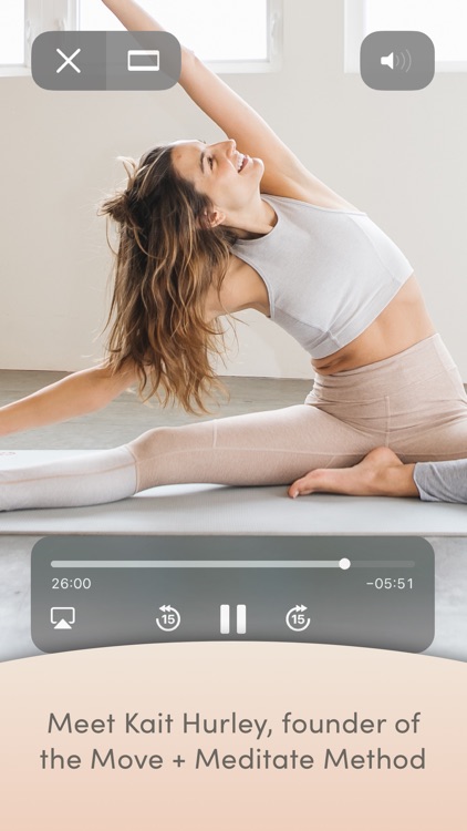 Kait Hurley: Move + Meditate screenshot-0