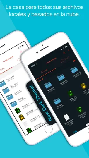 Captura de pantalla de Amerigo File Manager en iPhone 1