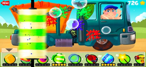 Amazing Car and Truck Wash - amazing-car-and-truck-wash-game-screen