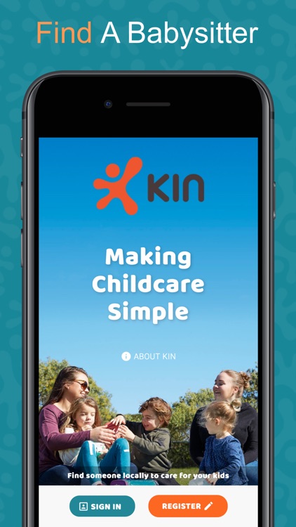 Kin App - Book a Babysitter