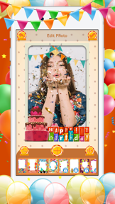 Happy Birthday Photo Editor screenshot