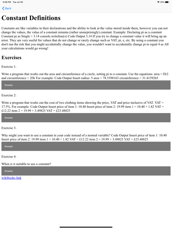 Screenshot #6 pour Computer Science GCSE Revision