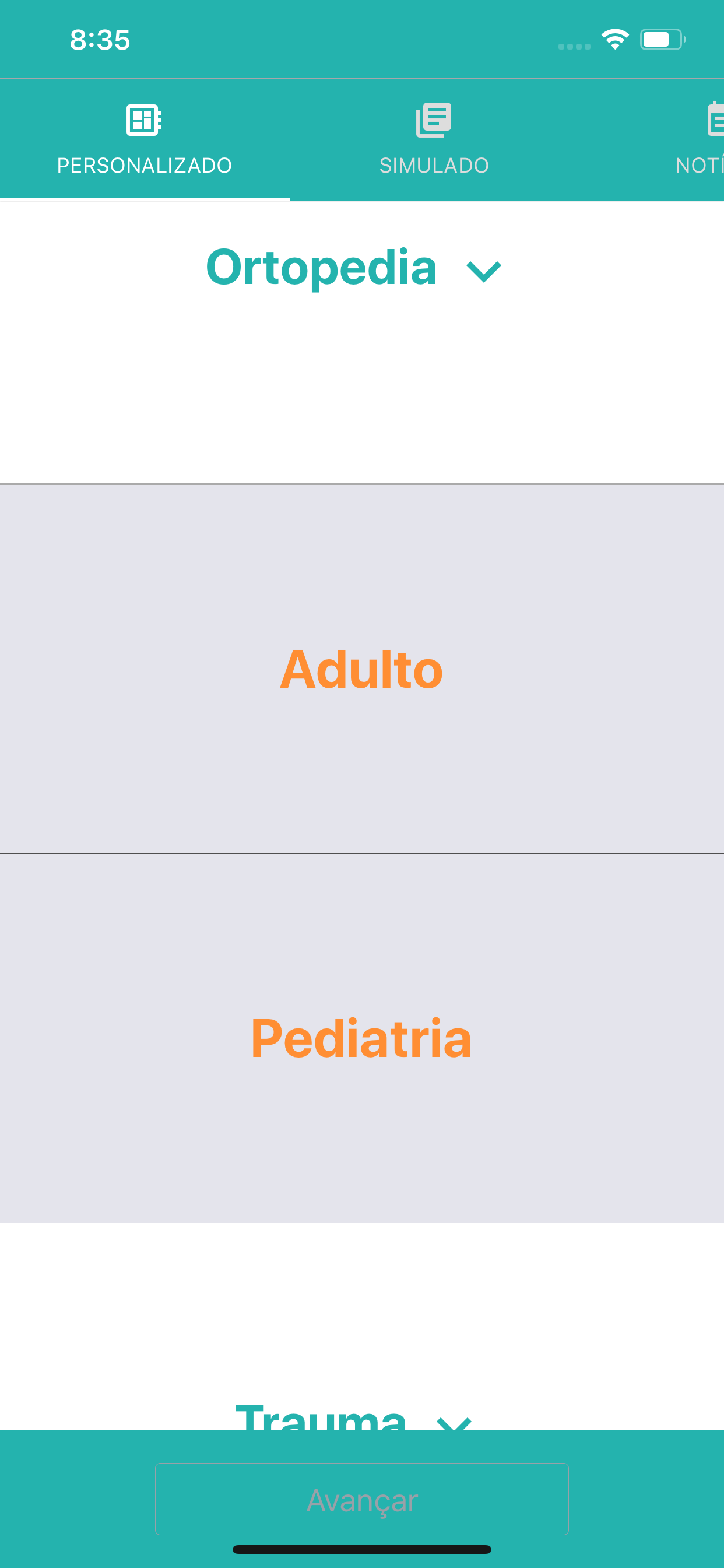Quiz Ortopedia