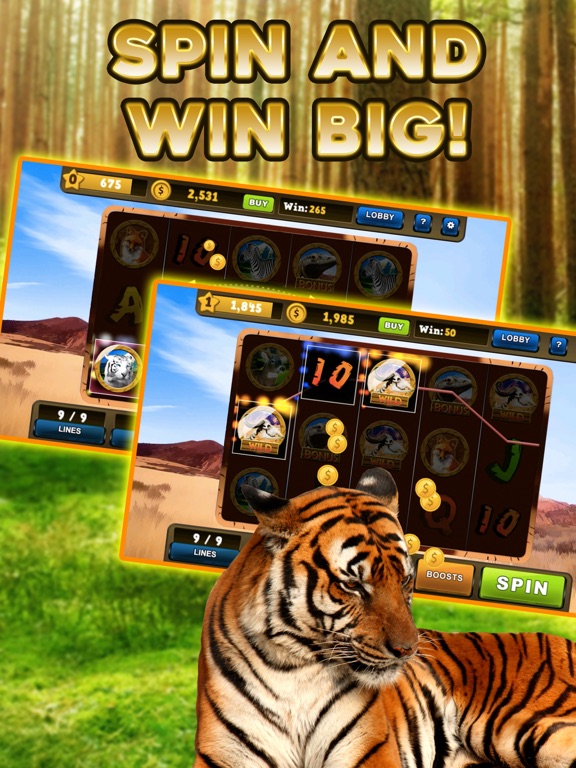 Screenshot #5 pour Wild Tiger Slots Machine Games