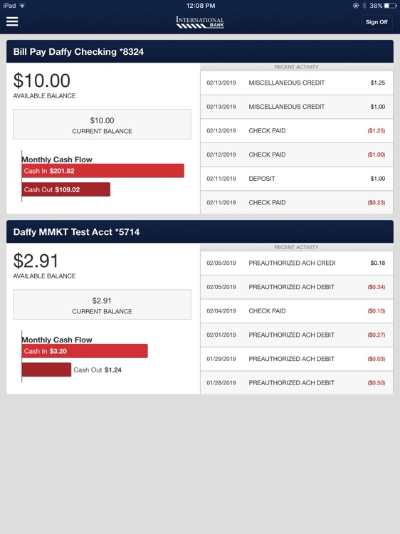 InBank Business for iPad