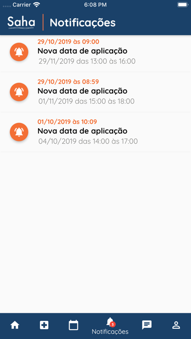 Saha Paciente Screenshot
