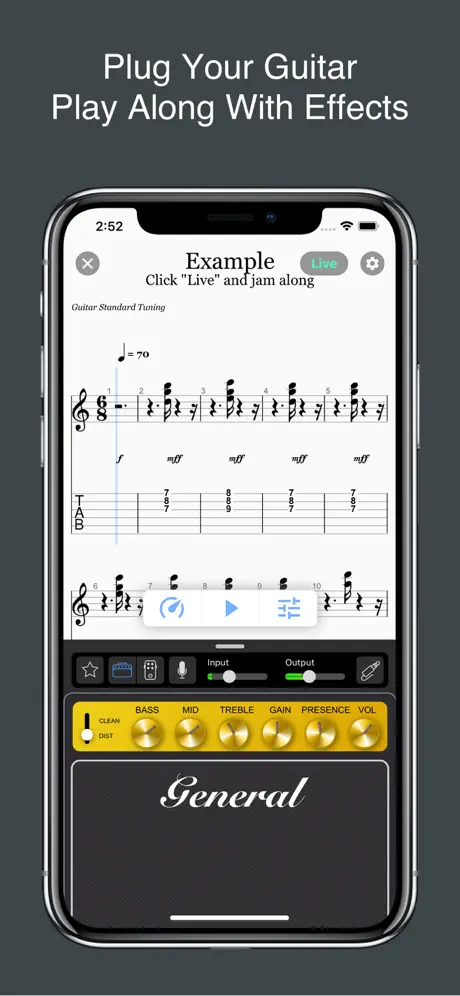 Tab PlayAlong - Tab Player&Amp