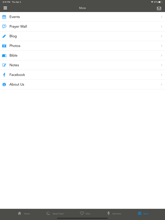 Riverview Baptist of Pasco iPad screenshot 3 - Lifestyle app
