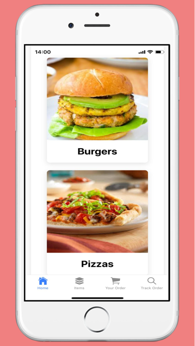 Insta-Food app screenshot