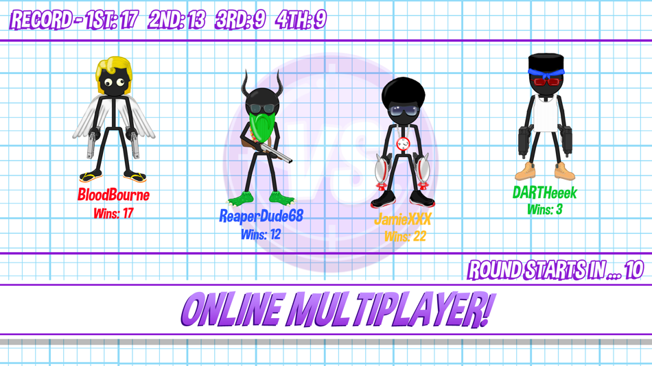 #4. Gun Fu: Stickman 2 (iOS) By: Dobsoft Studios