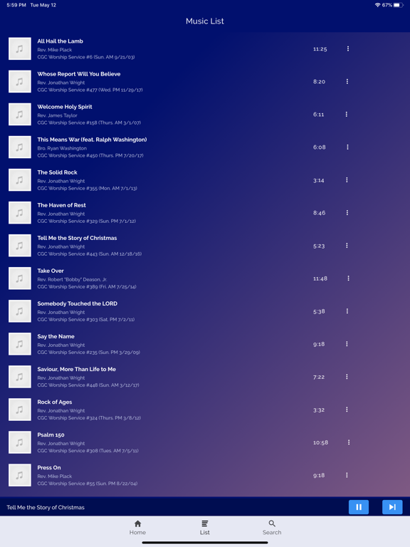 CGC APP iPad screenshot 10 - Lifestyle app