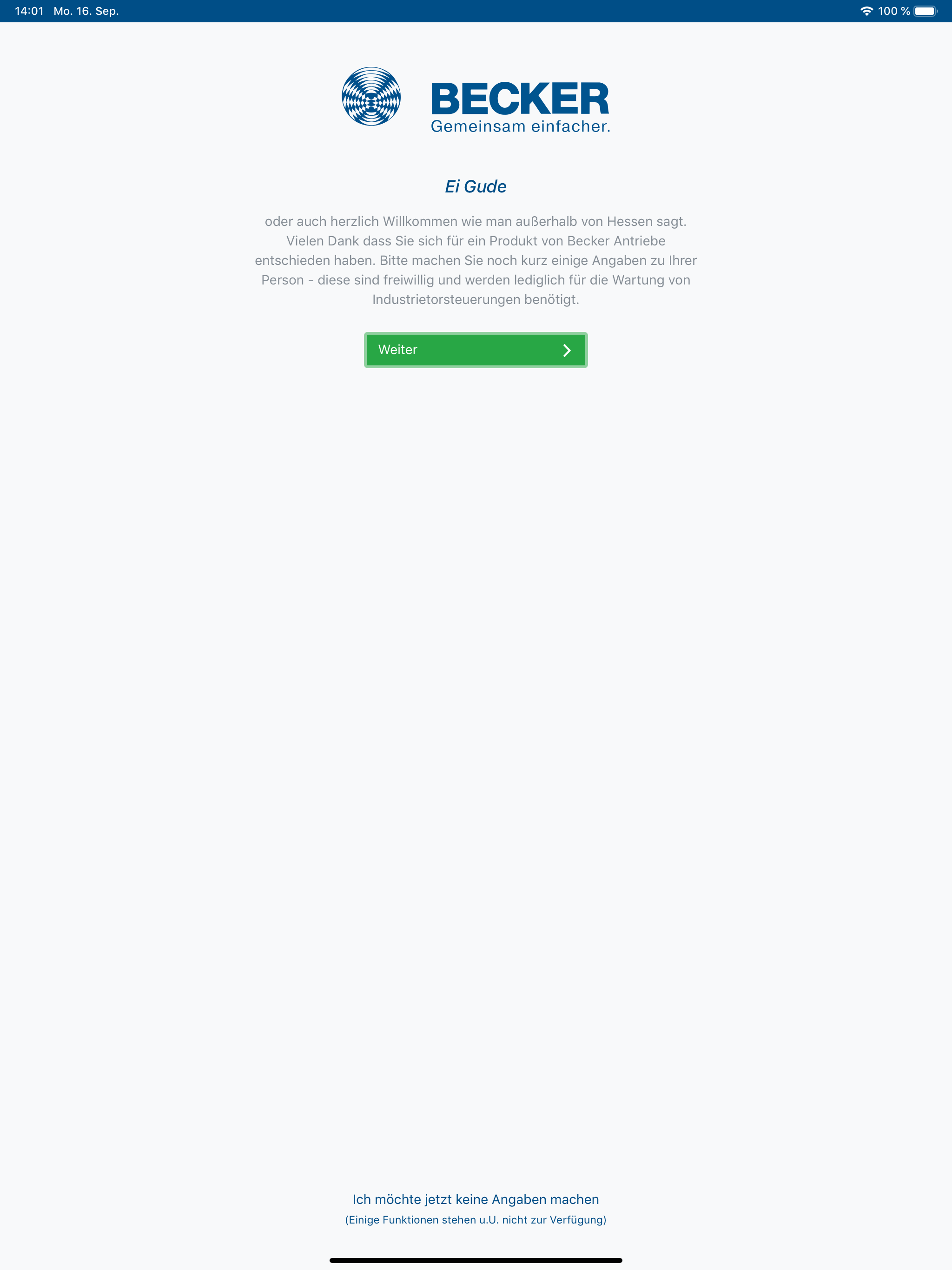 Becker Service screenshot 7