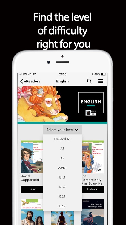 eReaders - Black Cat and Cideb