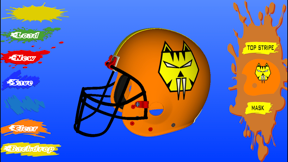 Football Helmet 3D screenshot