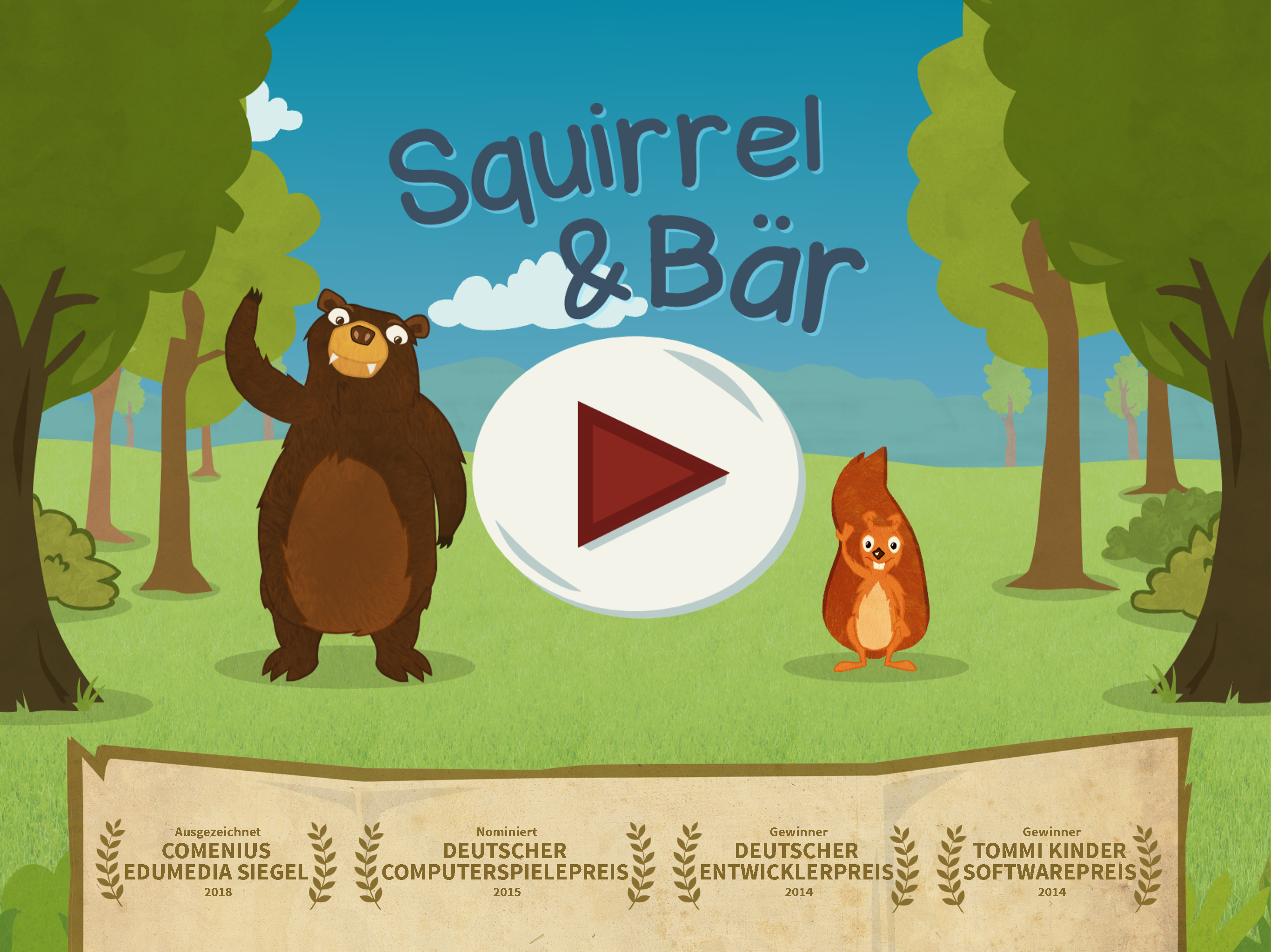 Squirrel & Bär lernen Englisch
