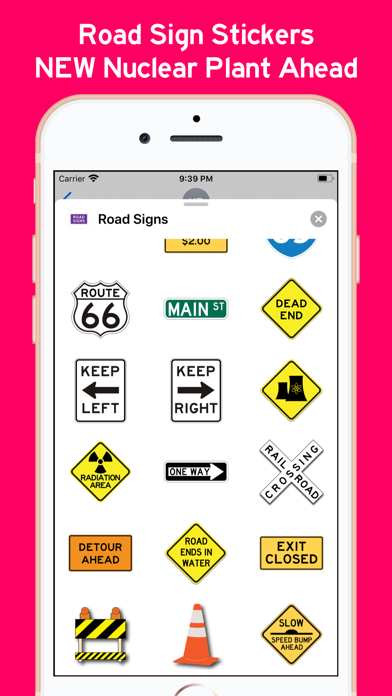 Road Signs Sticker Pack Screenshot