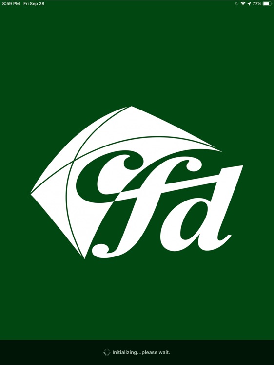 CFD Mobile Banking for iPad