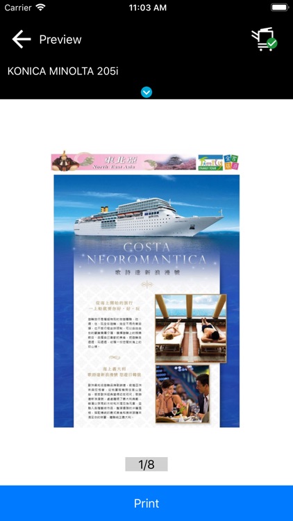 MobilePrint bizhub205/225/245i screenshot-3