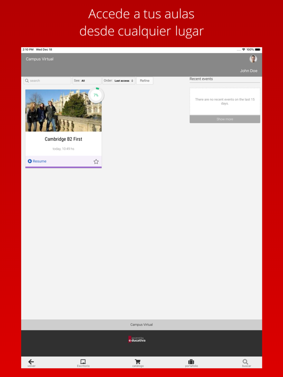 Screenshot #5 pour Educativa Mobile