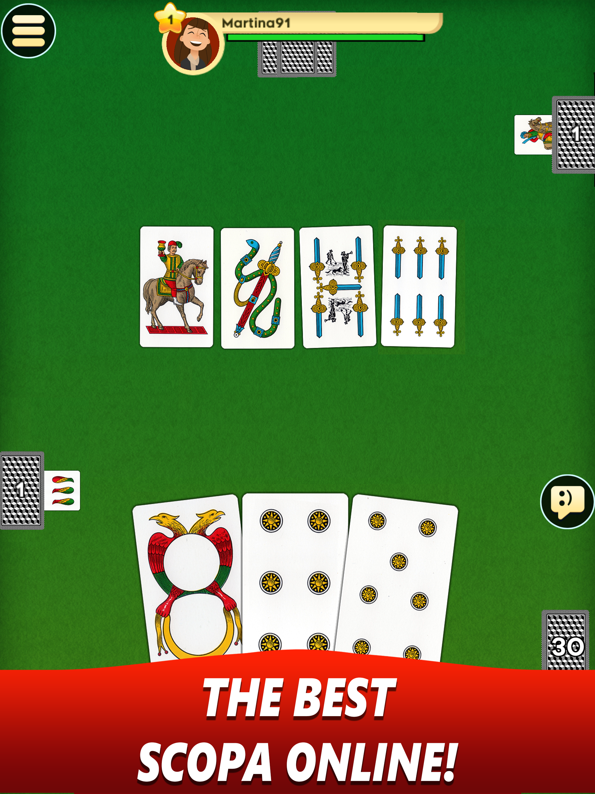 Scopa Online - Gioco di carte