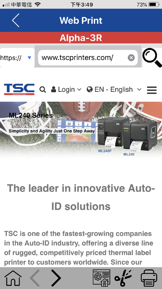 #10. TSC Mobile Utility (iOS) 由: TSC Auto ID Technology Co., Ltd.