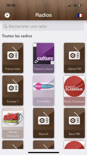 Capture d'écran de Radios France - Radio Partout sur iPhone 1
