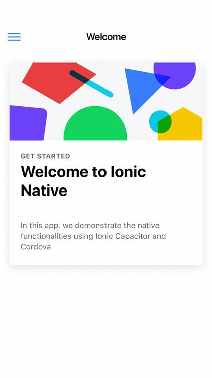 Ionic Native