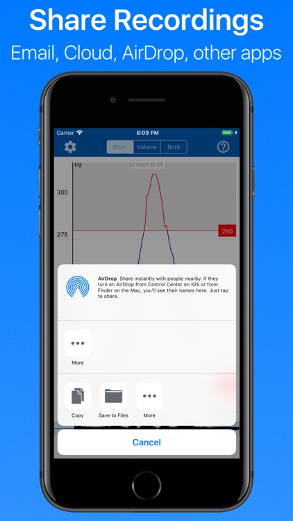 Voice Analyst: pitch & volume screenshot-4