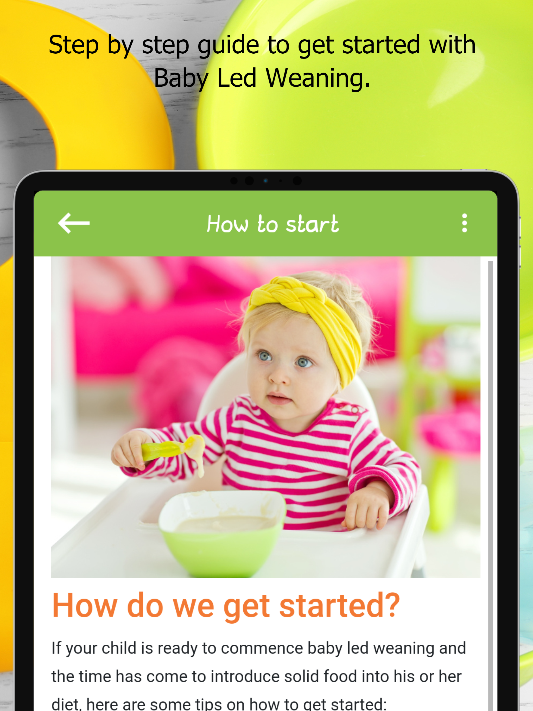 Baby Led Weaning Guide Recipes screenshot 14