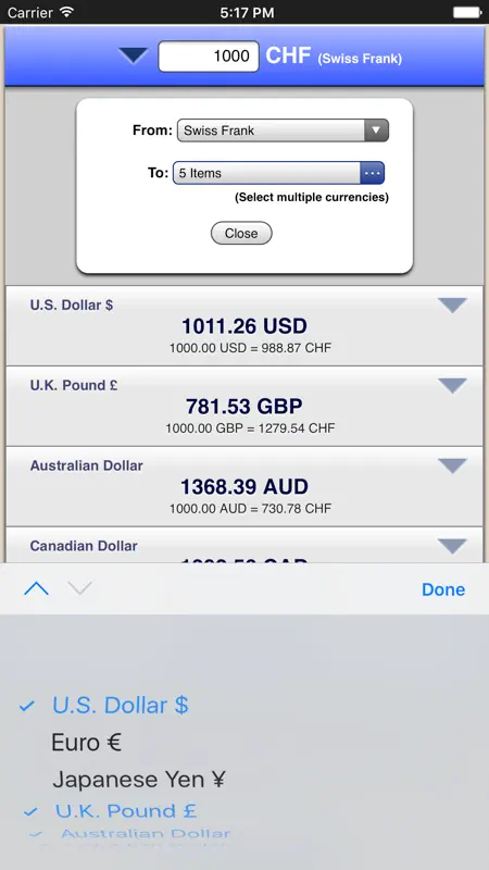 Rates screenshot 4 of 4
