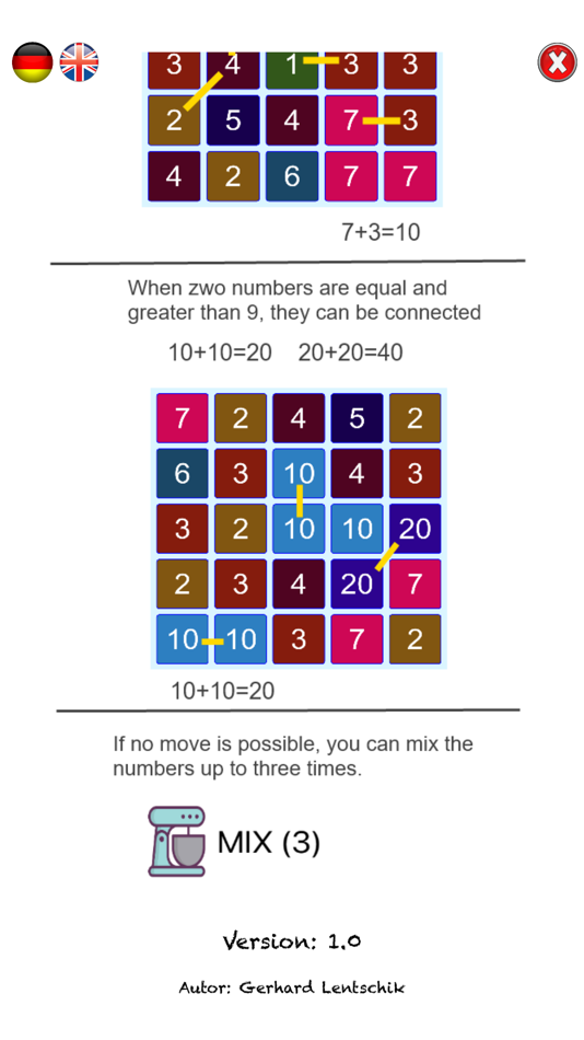 #7. Find 10 Puzzle (iOS) 由: Gerhard Lentschik