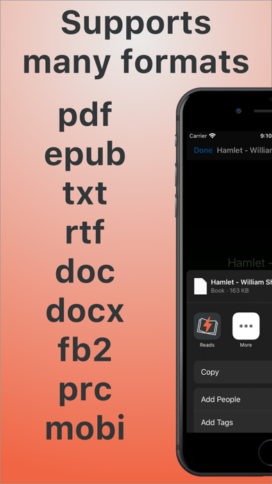 Reads - Easy to read books now Screenshot