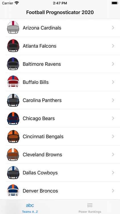 Football Prognosticator 2020