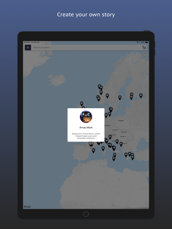 Screenshot #4 pour Travel Map - Mark your Trips