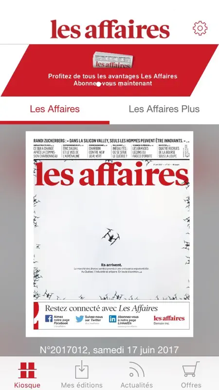 Les Affaires screenshot 1 of 4