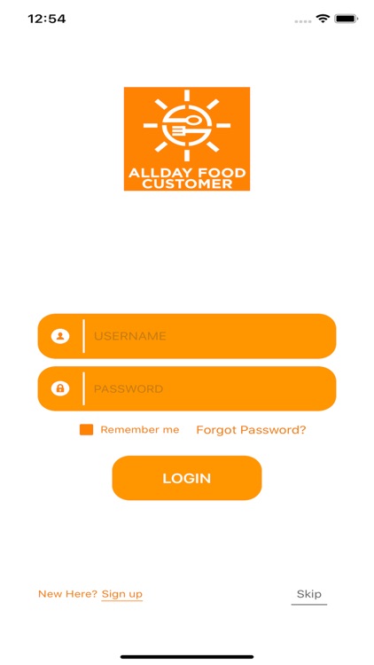 AllDay Food Customer