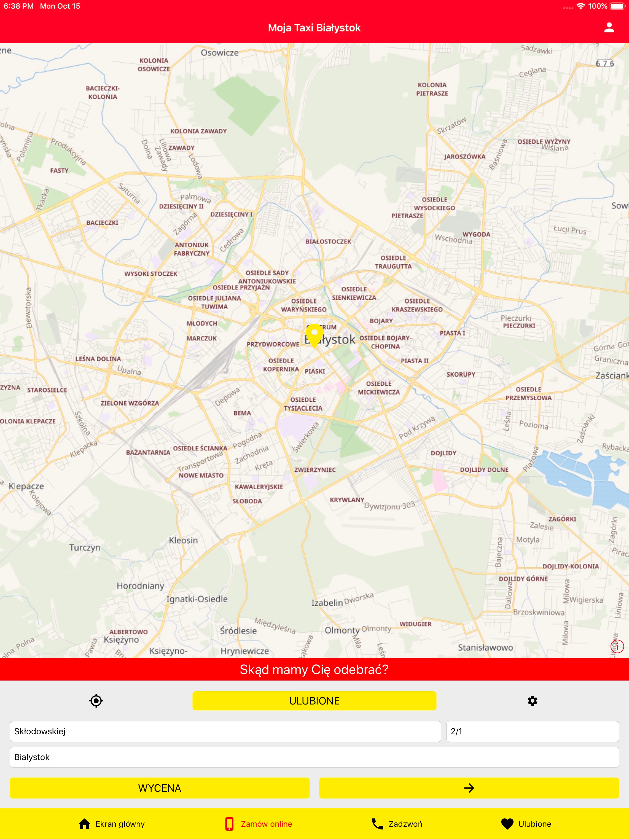 Moja Taxi Białystok