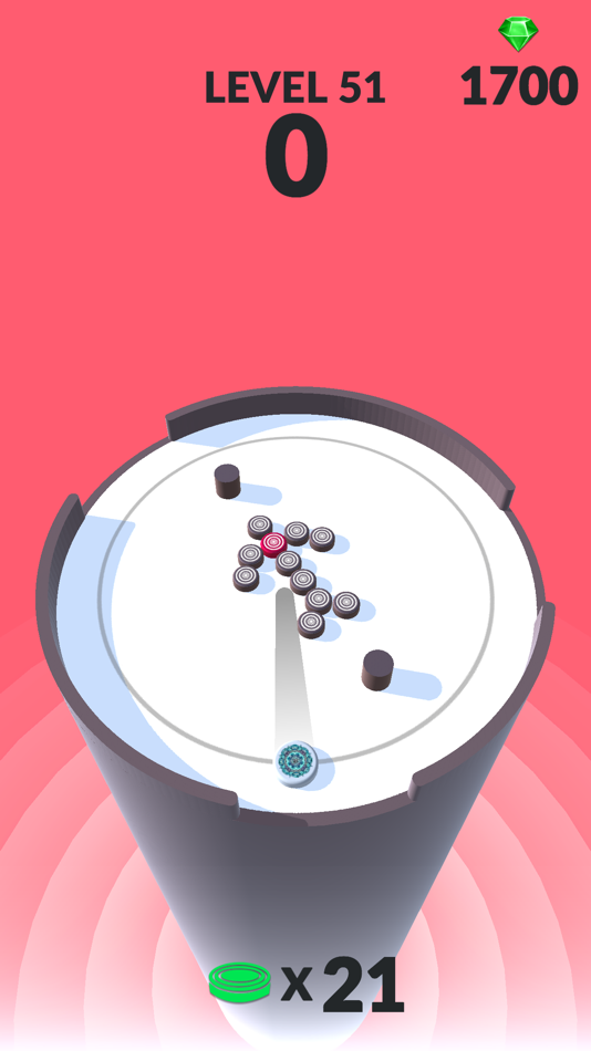 #10. Circle Carrom (iOS) 由: Zhakaas Games LLP