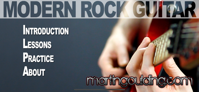 Modern Rock Guitar