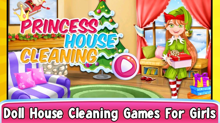 Christmas Princess Doll House