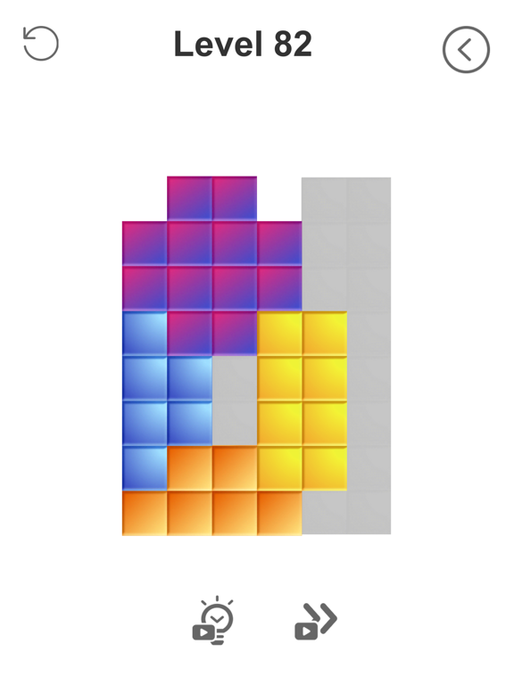Screenshot #6 pour Fit Blocks 3D - Flip Puzzle
