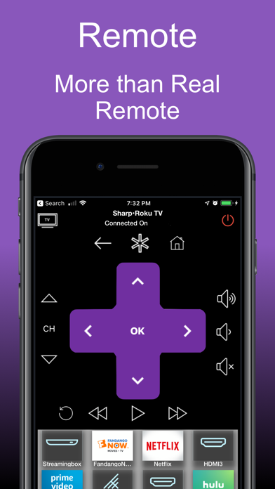 Roku TV Remote Control : Smart Screenshot