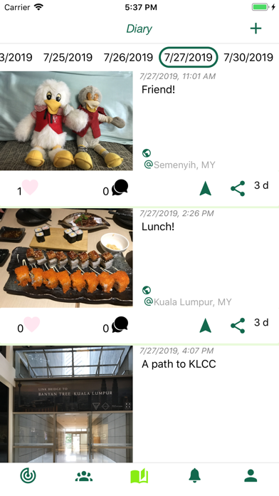 NoteNavi - Share travel moment Screenshot