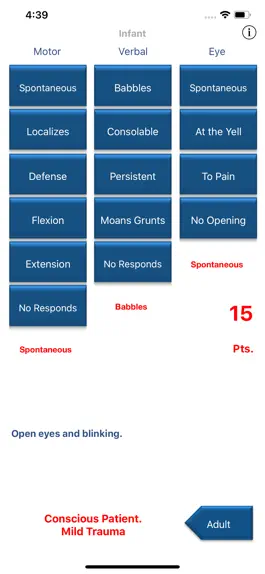 Game screenshot Glasgow Coma Diagnosis hack
